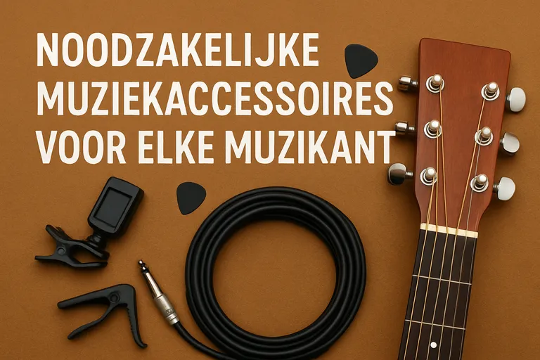 Noodzakelijke muziekaccessoires voor elke muzikant